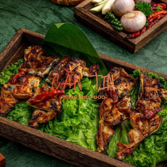 Ếch Nướng Muối Ớt 