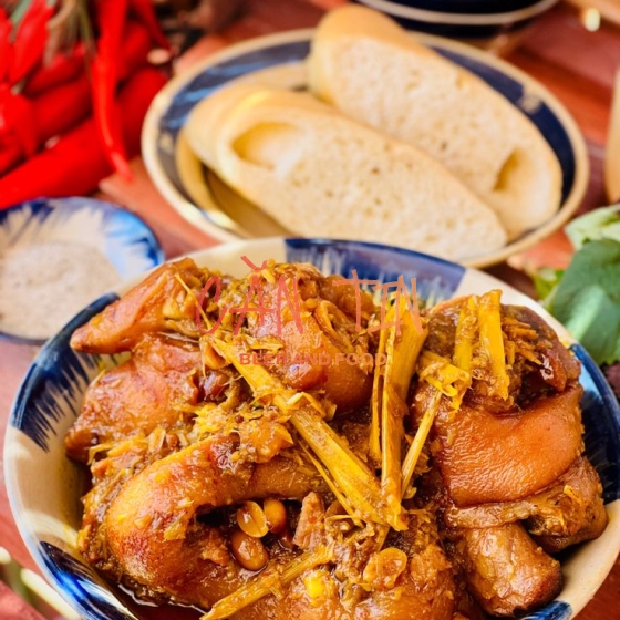 Giò Heo Nấu Giả Cầy 