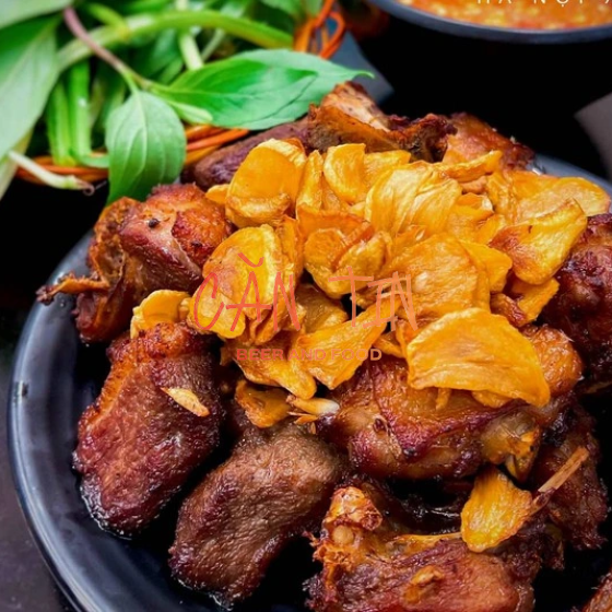 Vịt Cháy Tỏi 